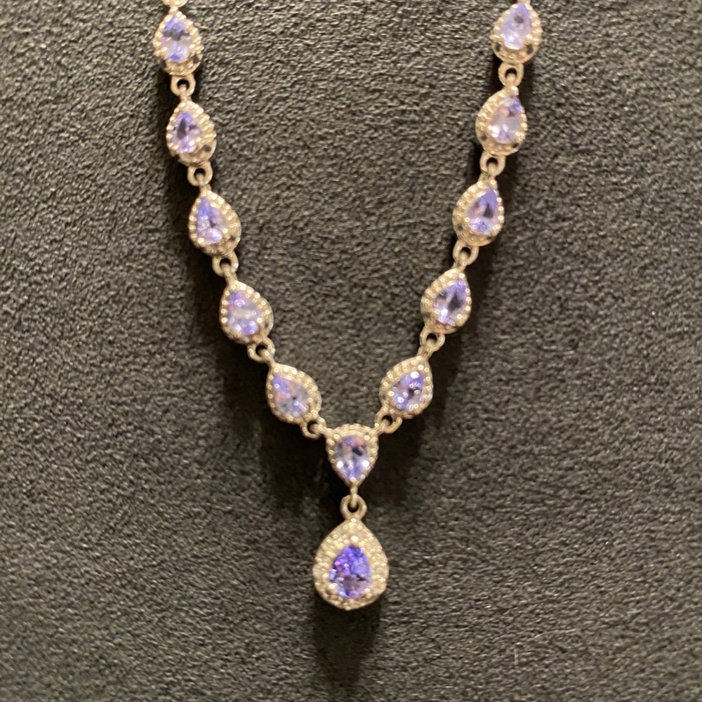Tanzanite Zircon Necklace
